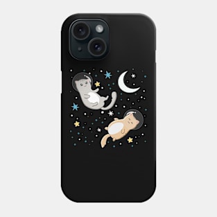 Cats In Space - Funny Cat UFO Lover Space Exploration Geek Phone Case
