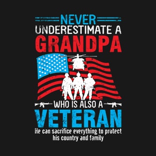 Happy Veteran Memorial Day Grandpa T-Shirt