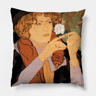 Salon des Cent Exposition poster Pillow