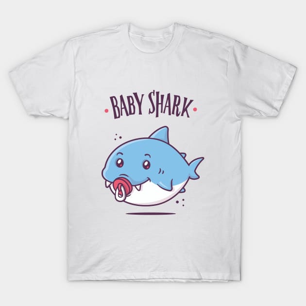 Baby Shark Shirt - Baby Funny Shark Tshirt Baby Shark Shirt - Baby Funny Shark Tshirt