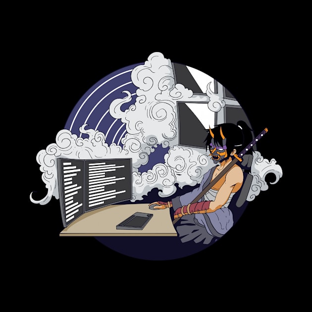 Programmer Samurai by CreativeGiftShop