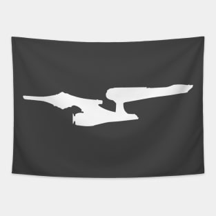 Enterprise Silhouette Tapestry