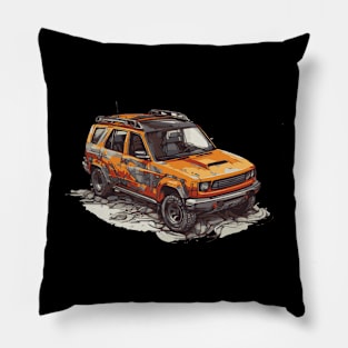 4x4car3 Pillow