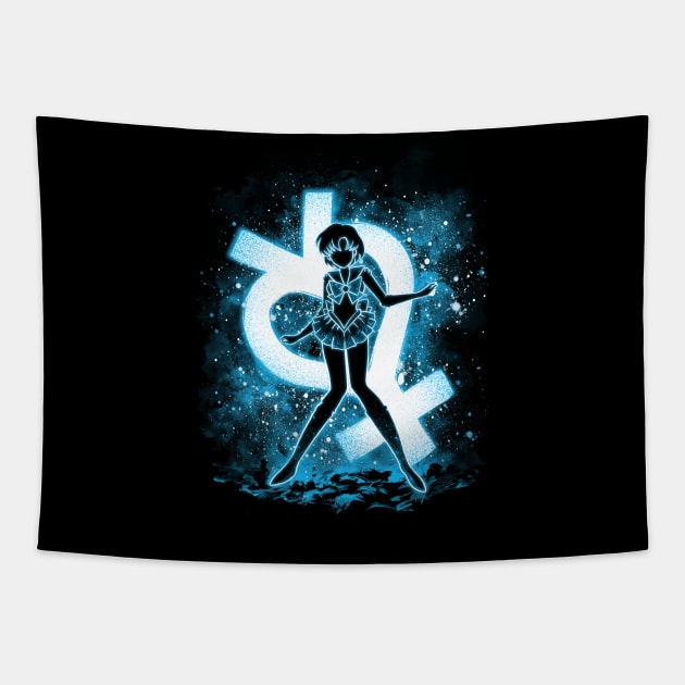 Warrior Mercury Tapestry by alemaglia