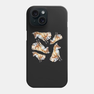 Fox - Water colour - FoxyLoxy Phone Case