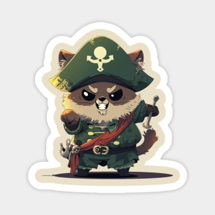 cute pirate Magnet