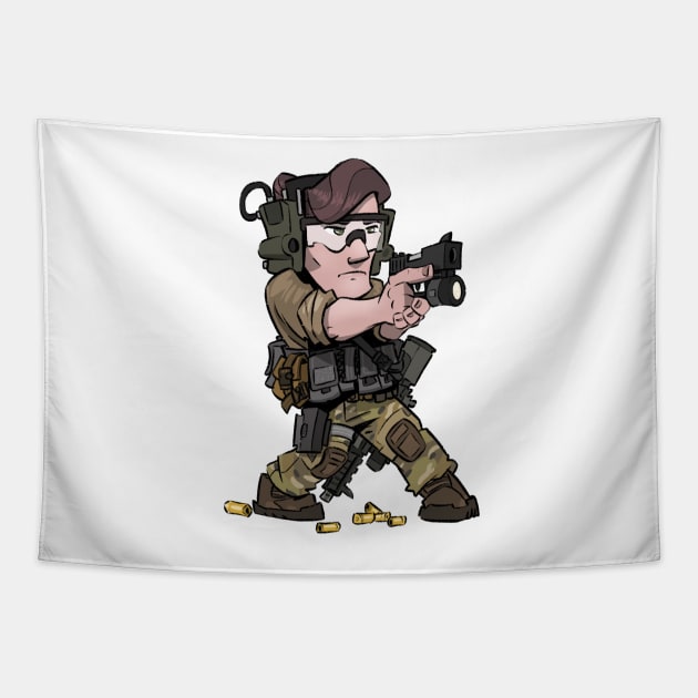 Garand Thumb Tapestry by hiwez