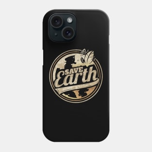 Logo Save Earth For Earth Day Phone Case