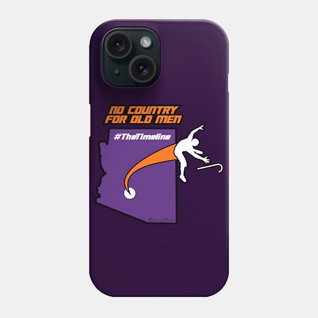 Phoenix No Country For Old Men #TheTimeline Phone Case by CraigAhamil