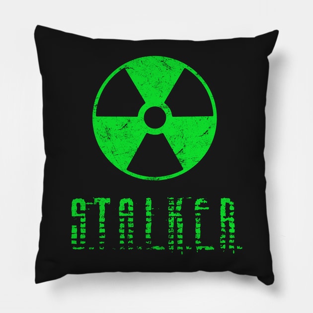 Stalker Game Pillow by GiovanniSauce