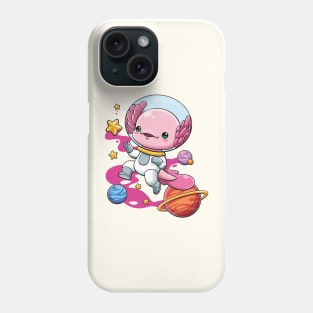 Space Axolotl Phone Case