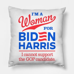 I'm a Woman For Biden, I can't support the GOP candidate Pillow