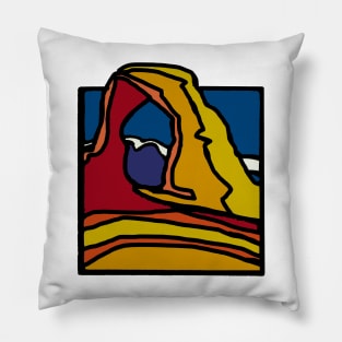 Arches National Park Decal Pillow