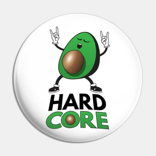 Hard Core - Avocado Pun Pin