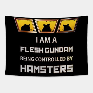 I Am A Hamster-Controlled Flesh Gundam Tapestry