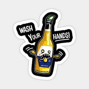 Wash your hand - Beer Magnet