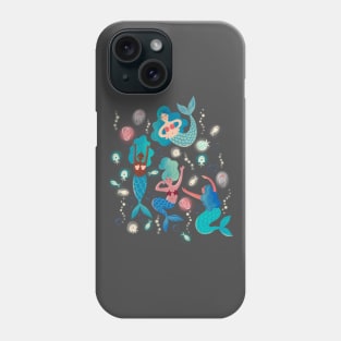 Mermaid Night Lights Phone Case