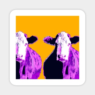 Purple Cow Magnet