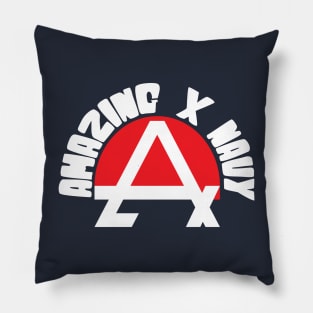 Amazing X Navy Pillow