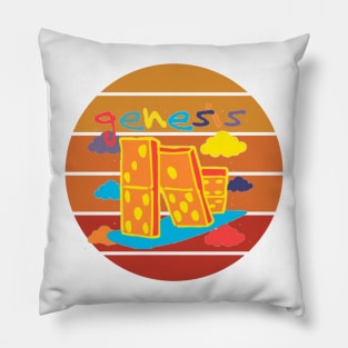 genesis vintage Pillow