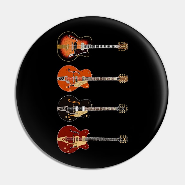 Chet Atkins Iconic Guitars Pin by Daniel Cash Guitar