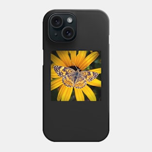 Blackeyed Susan and Butterfly Phone Case