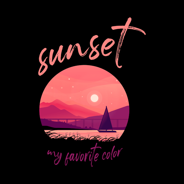 Sunset is my favorite color by Aleksandar NIkolic