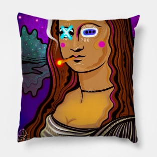 Mona Lisa Pillow