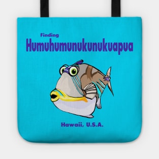 Peeopi the trigger fish Tote