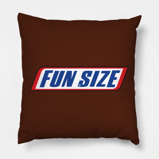 FUN SIZE Pillow by Turnbill Truth Designs