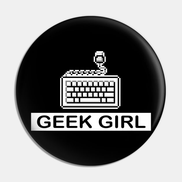 Geek Girl Pin by ExtraExtra