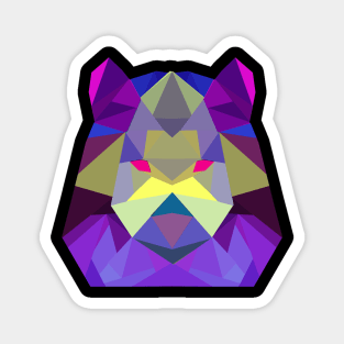 Poly Lion Design #3 Magnet