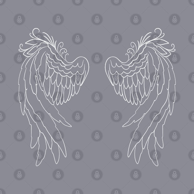 Angel Wings by BahArt