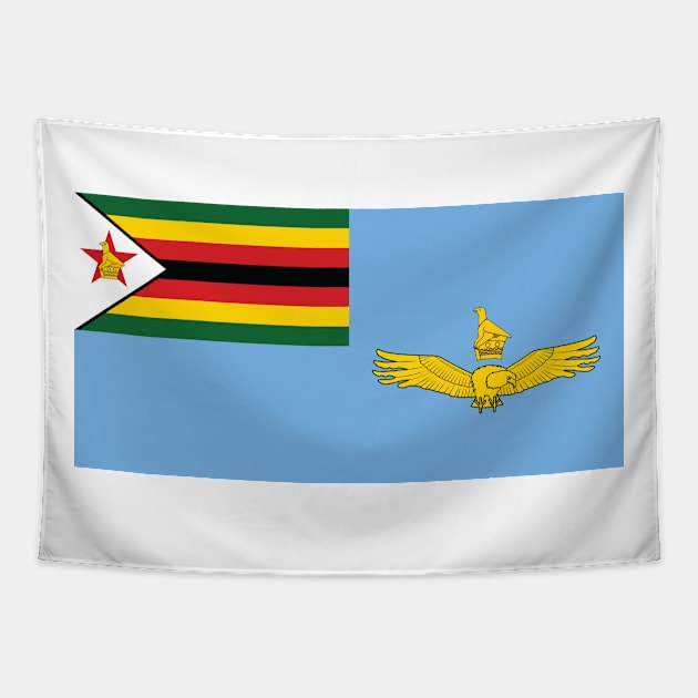 Air Force of Zimbabwe Tapestry by Wickedcartoons