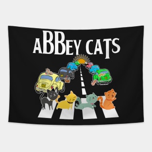 ABBEY CATS Tapestry