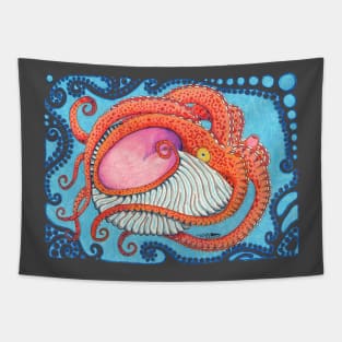 Paper Nautilus Tapestry