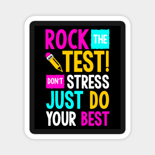 Rock The Test Magnet