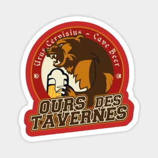 Ours des Tavernes Magnet