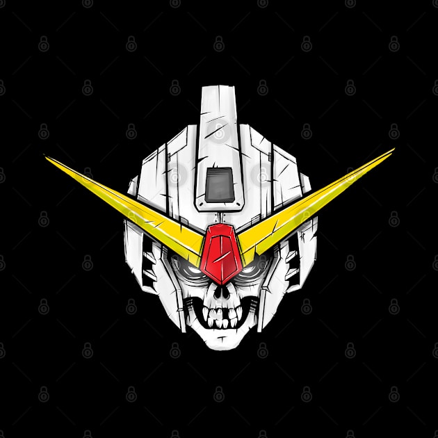 Gundam Skull #2 by GrimPikzel