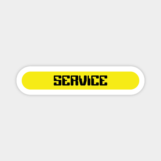 Moon base Service staff Magnet by RR_Designs