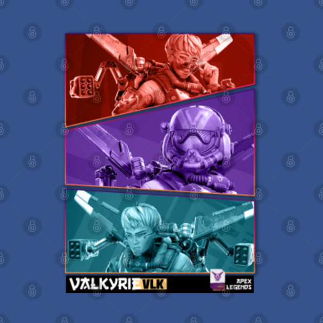 Discover Valkyrie Apex Legends - Apex Legends - T-Shirt