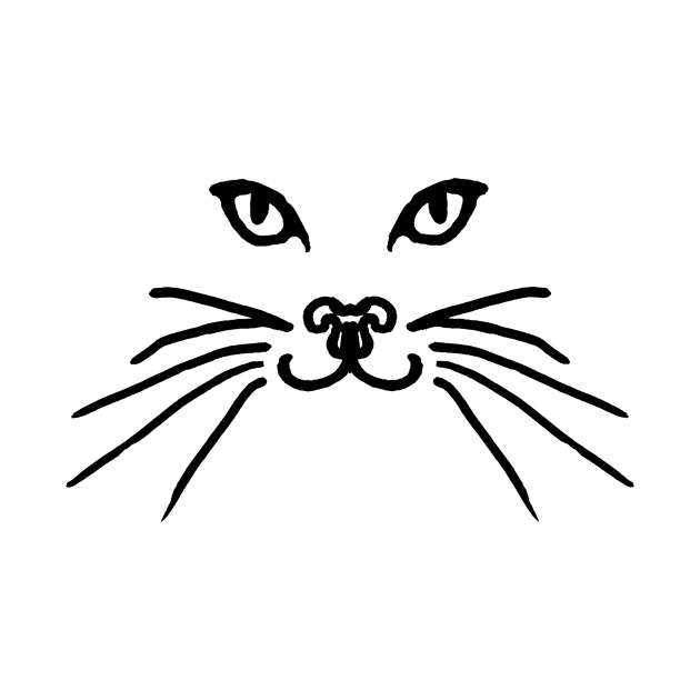 cat face - Cat - Pin | TeePublic