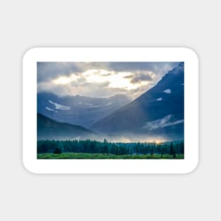 A Break in the Weather, Glacier NP Magnet