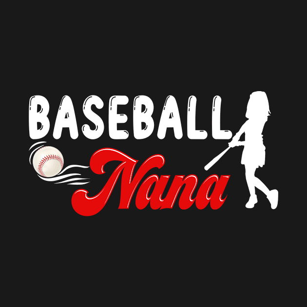 Baseball Nana For Grandma Women Mother's Day by anesanlbenitez