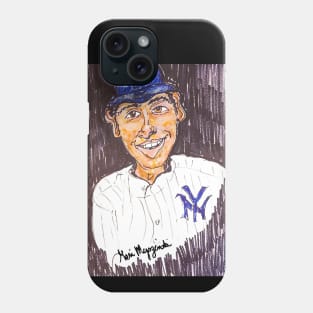 Joe DiMaggio the Yankee Clipper Phone Case
