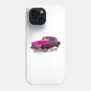 1952 Chevrolet Deluxe 2 Door Sedan Phone Case