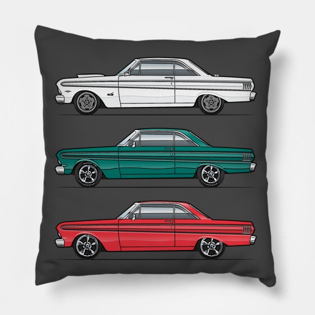 1964 falcon Stances Pillow by JRCustoms44