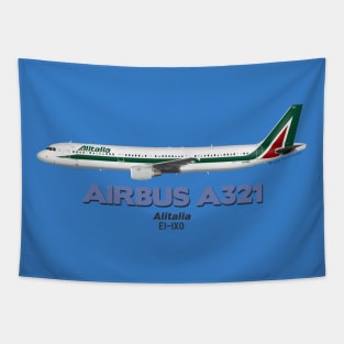 Airbus A321 - Alitalia Tapestry