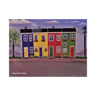 Jelly Bean Row houses T-Shirt