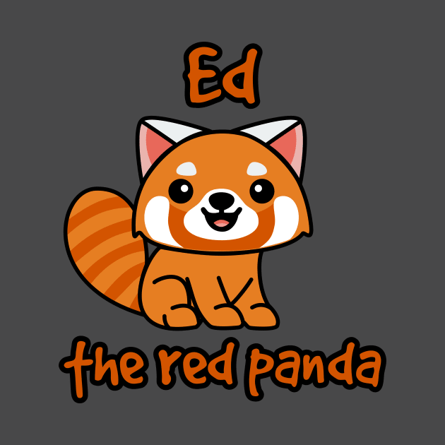 Ed the red panda by WTFudge